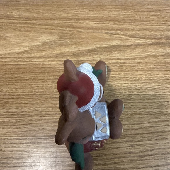 Ceramic Christmas Rabbits Baking - Picture 6 of 8